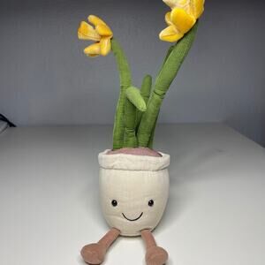 Jellycat Amuseable Daffodil Plush Retired Design Flower Floral US Seller